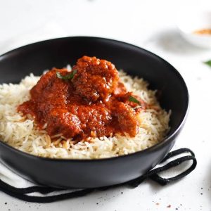 Boiled Rice + Stew